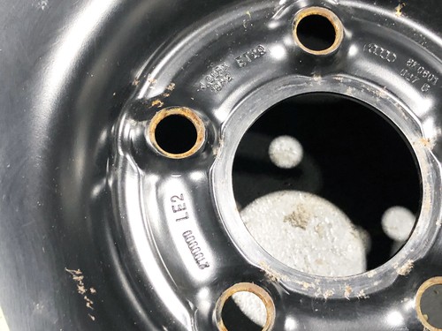 19 Audi S4 S5 A4 A5 B8 B8.5 Spare Tire Spare Wheel Rim 5x112 10-16 8K0601027D - Picture 2 of 12