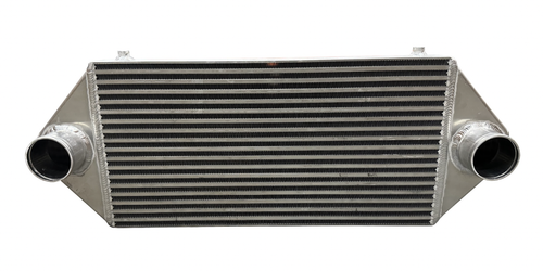 Backdoor Front Mount Intercooler Dual 3" Inlet Outlet Up to 850HP TIG Welds - Picture 6 of 7