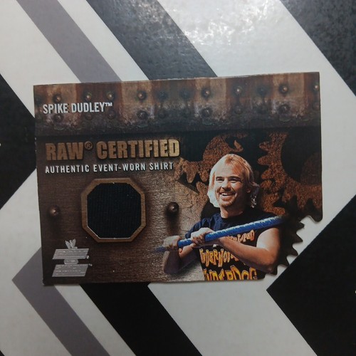 2002 Fleer WWE Raw vs. Smackdown Wrestling Card Raw Certified Spike Dudley - Picture 1 of 3