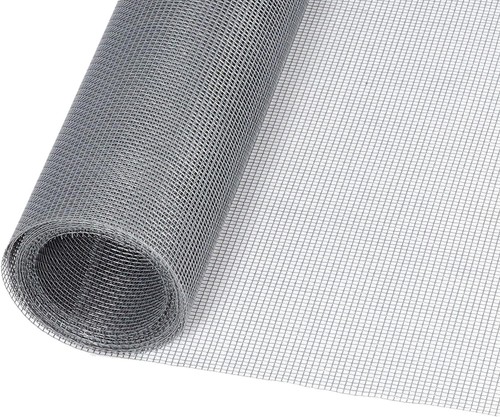 Windows Screen and Screen Door Replacement, 48"x118" Fiberglass Screen Mesh
