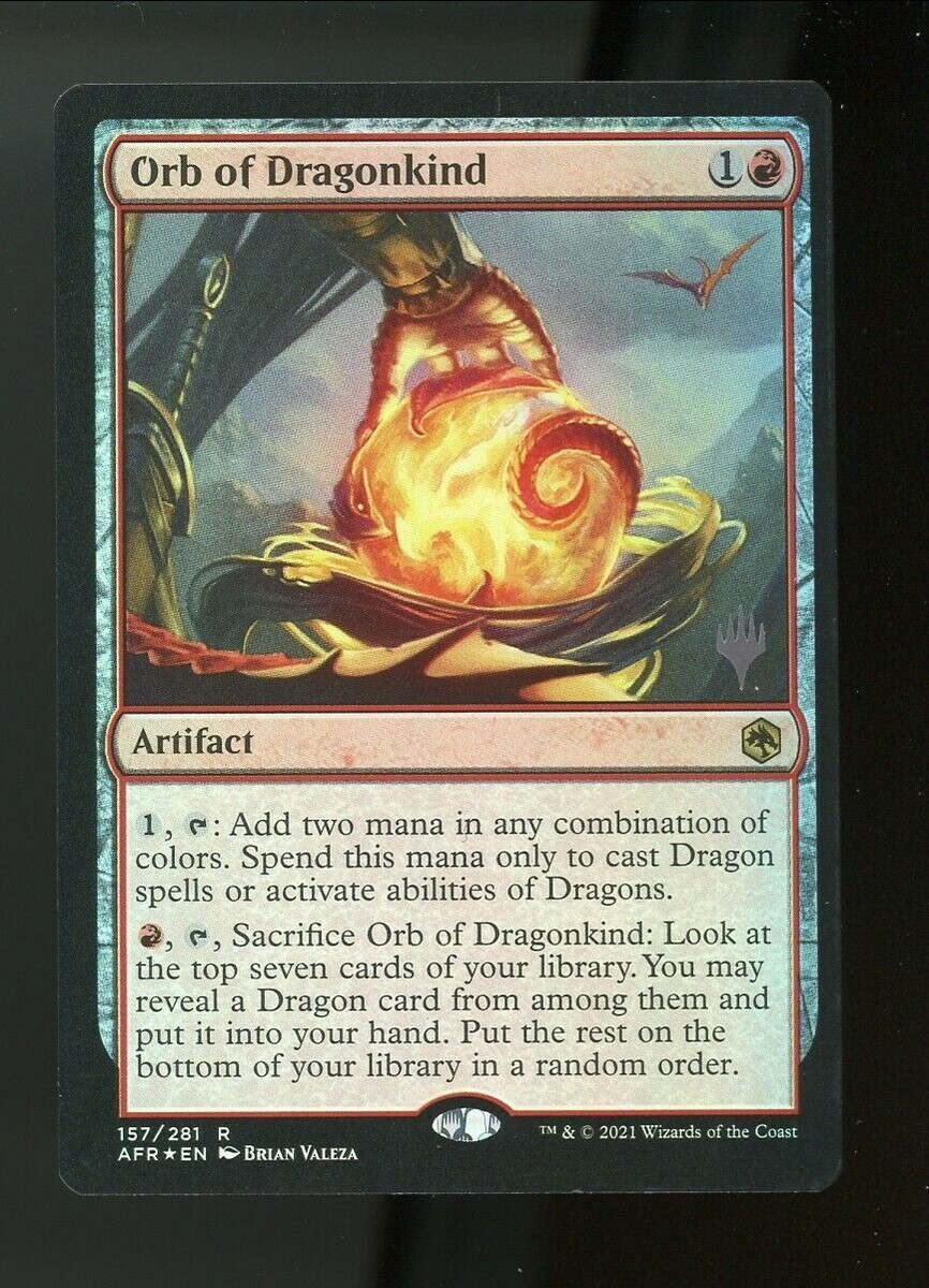 MTG Orb of Dragonkind FOIL Adventures In The Forgotten