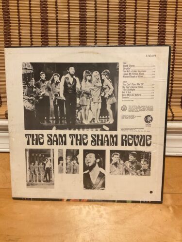 SAM THE SHAM AND THE PHARAOHS The Sam The Sham Revue 1967 LP :E4479 sealed - Picture 2 of 2