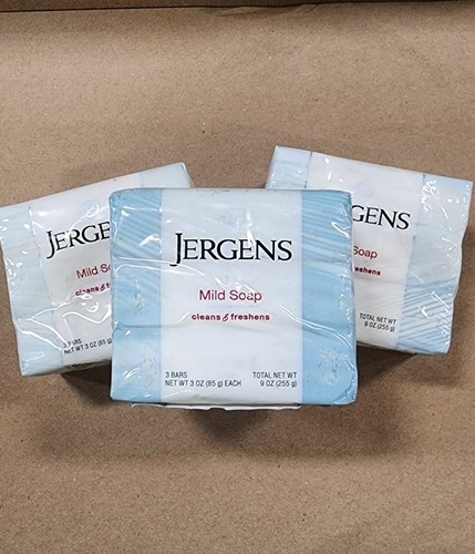 Jabón en barra suave Jergens, limpia y refresca original, 3 barras - 3 oz cada sebo - Imagen 27 de 30