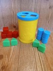 Vintage 1977 Fisher-Price Baby's First Blocks Toddler Shape Sorter Toy Education