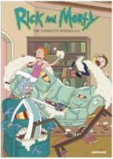 Rick and Morty Seasons 1 - 5 (DVD)