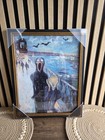 Tkmaxx Halloween Large Framed Art Edvard Munch Scream Style