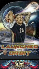 Jordan Hawkins 2024 Topps Chrome Cosmic Launched Into Orbit Rookie Card-#L10-8