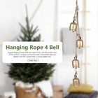 Vintage Rustic Gold Bells - Harmony Giant 4 Inch Cow Bell Set Perfect for Wall