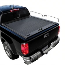 Rear 5FT Hard Retractable Truck Bed Cover w/lock For 2015-2025 Chevy Colorado
