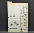 Vintage 1975 Husqvarna 250 Motocross Motorcycle Parts Book Manual ML 6000