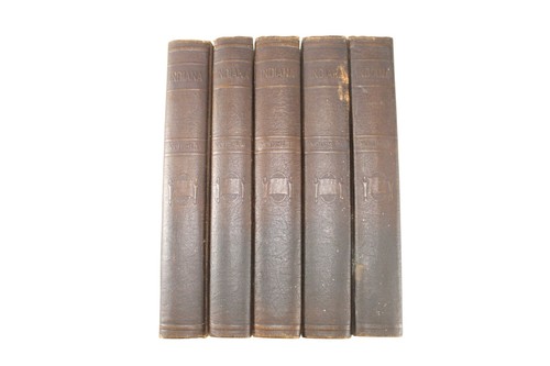 Nice Antique 1931 Indiana 150 Years Of American Development 5 Volume Book Set - Bild 1 von 12