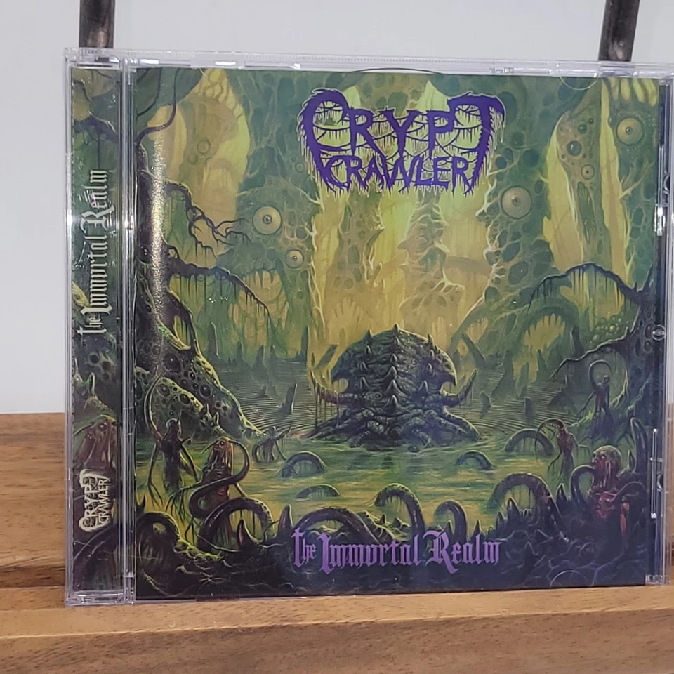Mega Rare Crypt Creeper The Immortal Realm 2024 Independent Metal CD Press Foto 2 de 4