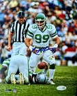 NY JETS LEGEND MARK GASTINEAU SIGNED AUTO 8x10 PHOTO WITH JSA WITNESS!!!