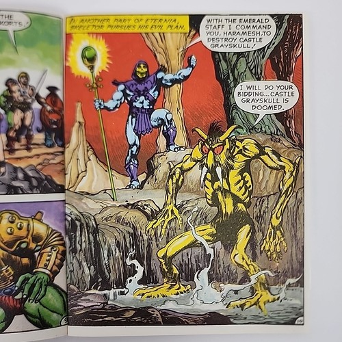 Mini cómic Siege of Avion 1983 vintage MOTU Masters of the Universe - Imagen 13 de 17