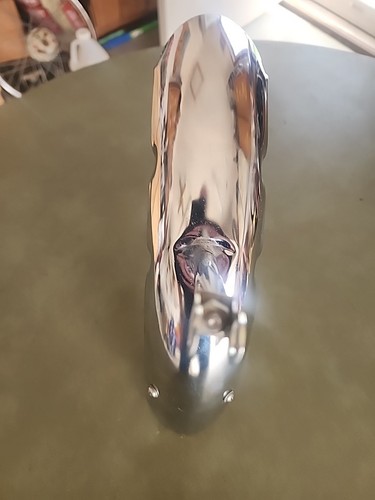 1998 UP SCHWINN STINGRAY APPLE ORANGE KRATE CHROME FRONT FENDER WITH HANGER L$$K - Picture 3 of 22