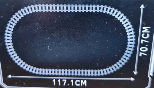 12018 Detailtreue US Diesel Lok mit RC und Schienen, 1751 Teile - Bild 6 von 10