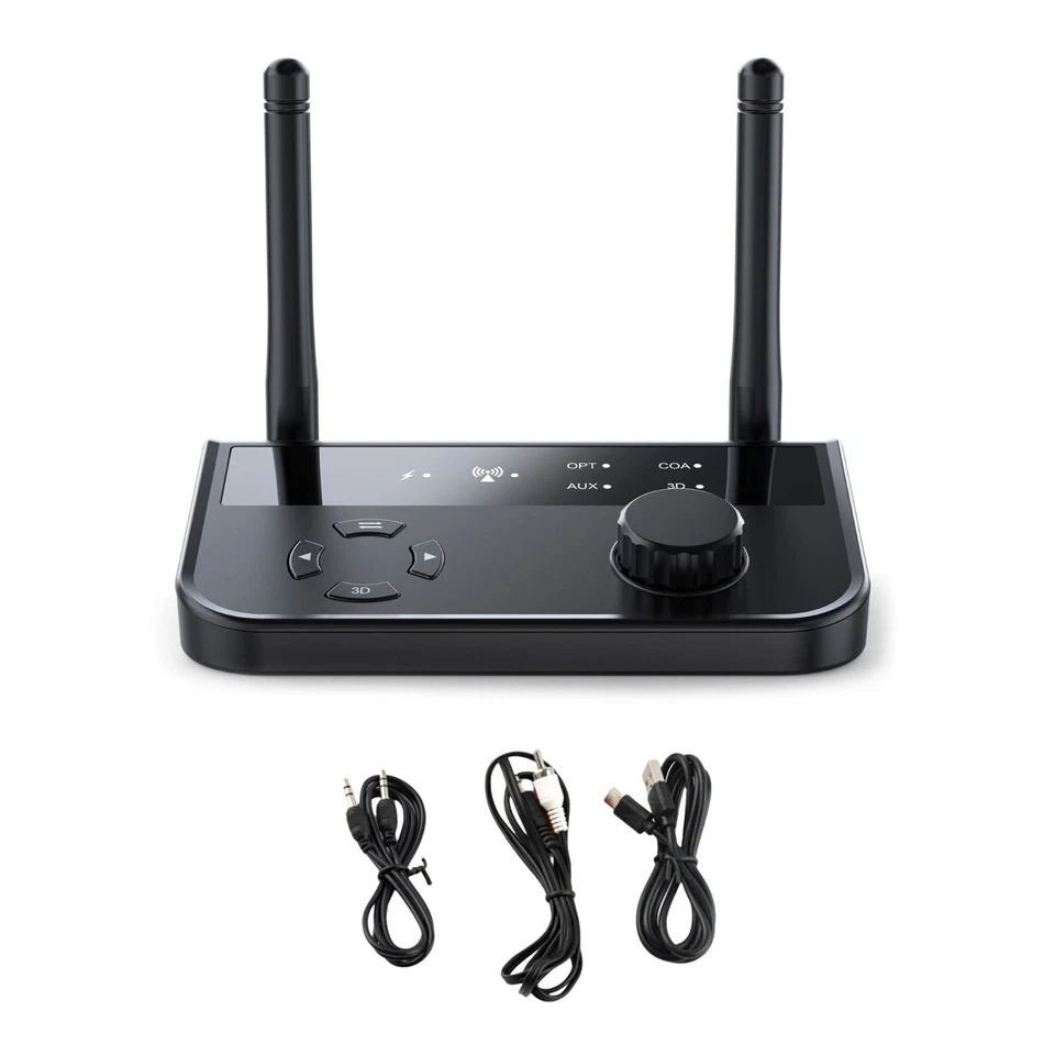 1pcs Bluetooth 5.3 Transmitter Receiver Fit 3.5mm RCA Home Stereo Audio Adapter - Image 4 of 4