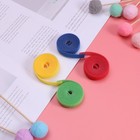  4 Pcs Schreibtisch Kabel Organizer Wiederverwendbarer Kabelbinder