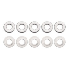 12.5x1mm(ODxT) 304 Stainless Steel Flat Washers - 150Pack - Good for #10 Screw