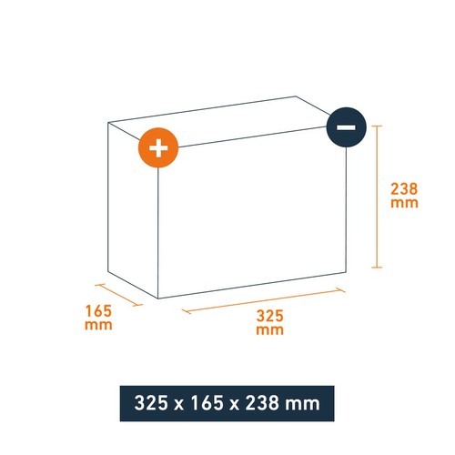 Batteria avviamento Optima YellowTop YT S 5.5 12V 75Ah Deep Cycle AGM Yellow Top - Foto 2 di 3