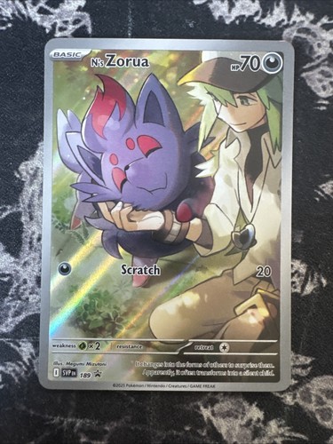 N's Zorua 189 Sv: Scarlet & Violet Promo Karten Holo