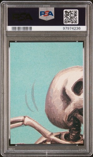 PSA 10 GEM MINT 426a QUENCHING QUINCY 1987 Topps Garbage Pail Kids OS11 Sticker  - Picture 2 of 2