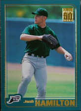 2001 Topps Traded & Rookies Baseball Josh Hamilton #T172