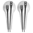  2 PCS Mini Instruments Double Tone Harp for Beginners Ethnic Jaw