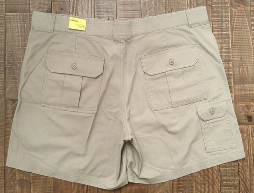 Sz 42 New With Tags Cabela’s 7" Shorts Hiker Cargo Cotton Pockets British Tan - Bild 4 von 13