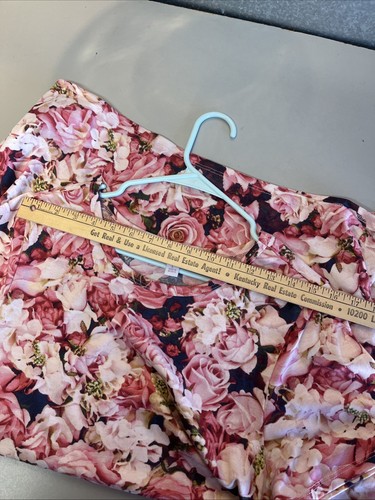 Lularoe Kurzarm High Low Gr. L Blumen Rosen - Bild 14 von 17