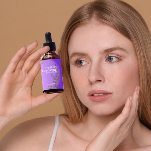 Cyperglow - Cyperus rotundus Hautserum, 60 ml Cyperglowöl, sanfte Pflege - Bild 4 von 6
