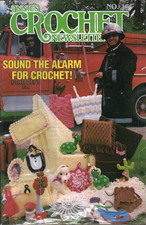 Vintage Annie's Crochet Newsletter Craft Book 16 Needlework 1980s Pattern