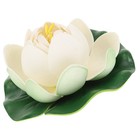 Floating Lotus Flower Artificial Foam Flower Decorations for Patio