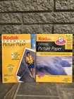 2-pak papieru fotograficznego KODAK Ciężka satyna i wysoki połysk 8,5 x 11