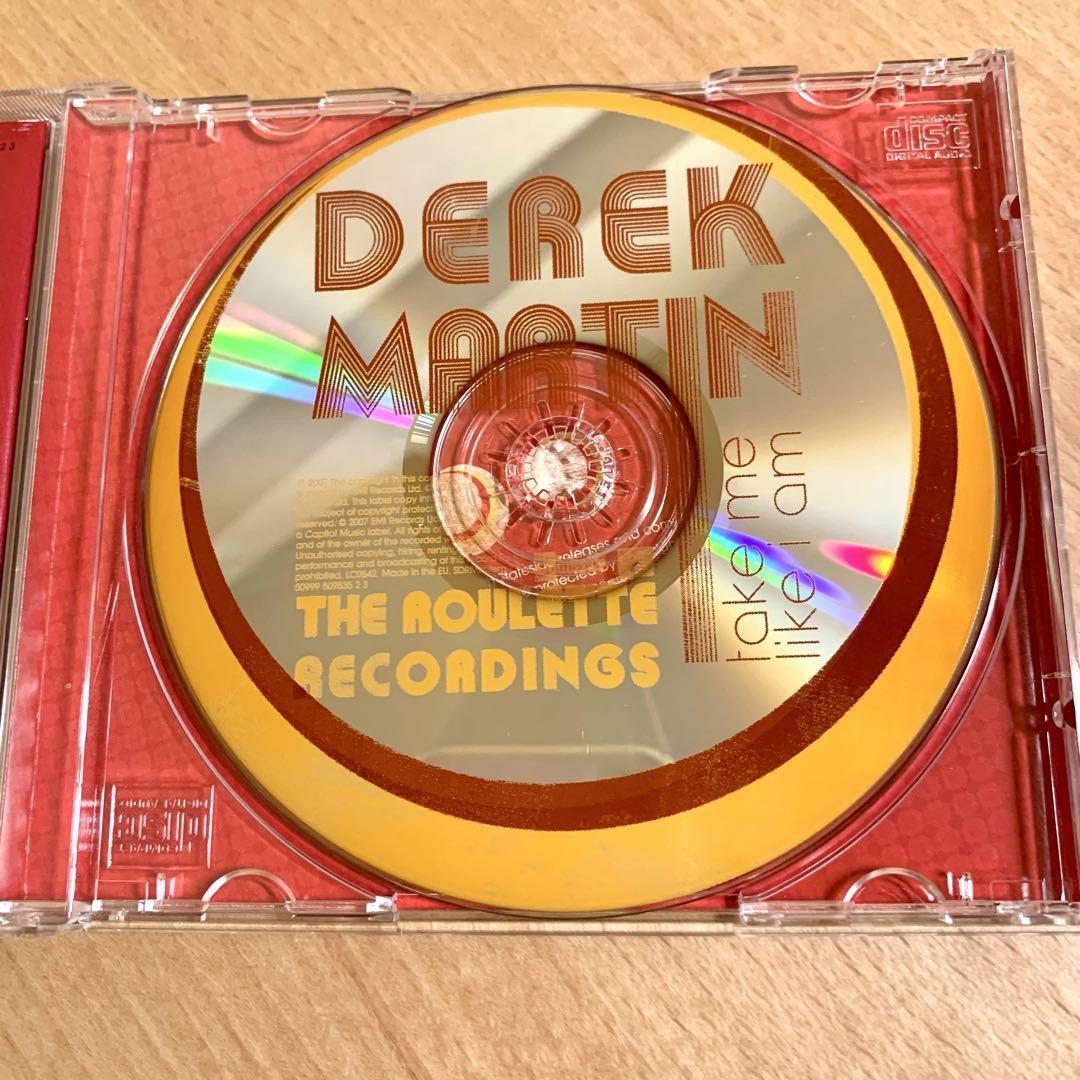 【美品】 Derek Martin／Take Me Like I am Derek Martin – Take Me Like I Am - The Roulette Recordings