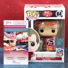 Joe Montana San Fran 49ers Signed Funko 84 NFL 7BAP LE 150 JSA COA W/ Protector