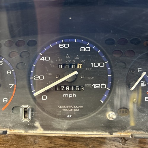 96-00 Honda Civic EX Gauge Cluster with Tach Automatic 179K With Wiring - Bild 5 von 9