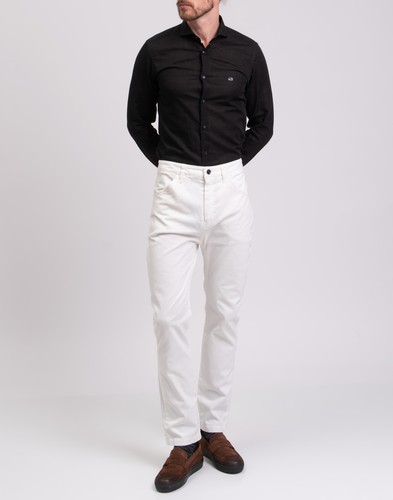 RRP €335 NOSTRA SANTISSIMA Jeans IT50 US40 L White Slim Fit Made in Italy - Picture 2 of 6