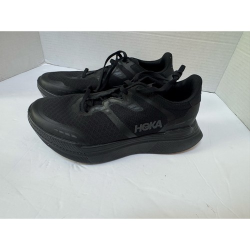 HOKA Unisex Transport X Shoes Black New With Box 7 Men / 8 Women Nwob - Picture 6 of 10