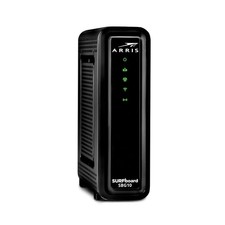 ARRIS SBG10 Cable Modem Router Combo DOCSIS 3.0 AC1600 Gigabit Black