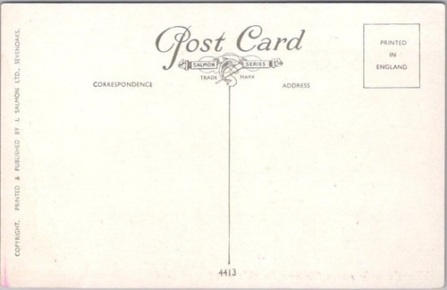 Postal de cómic de perro vintage de los años 1910 TERRIERS "Solo habitación para uno de nosotros en esta olla" - Imagen 2 de 2