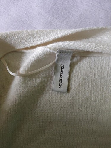 Soyaconcept Damen Strickjacke Cardigan Gr. S 36 38🌸😊 offwhite - Bild 6 von 8
