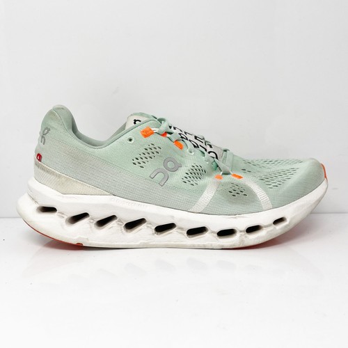 On Mens Cloudsurfer Green Running Shoes Sneakers Size 8 - Picture 9 of 12