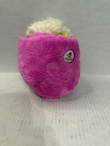Orejas rosa/amarillas de peluche vintage 1986 Popples Prize - Imagen 5 de 6