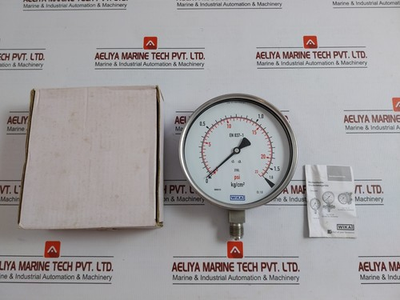 #ad WIKA EN 837 1 Pressure Gauge 0 23PSI 1.6KG CM2 $89.99
