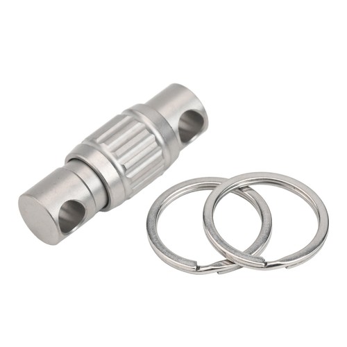 Lightweight Titanium Keychain Detachable Car Key Holder with Anti Skid Design - Picture 10 of 12