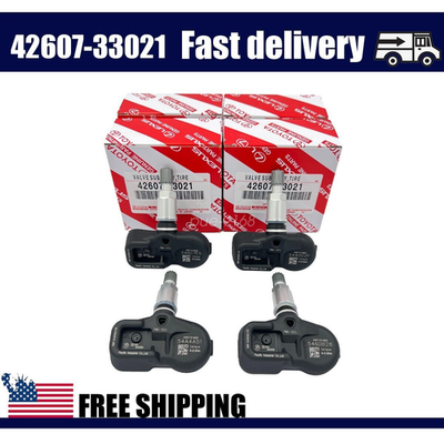 #ad OEM 4X 42607 33021 TPMS PMV 107J For Toyota Lexus TIRE PRESSURE MONITOR SENSOR $39.99