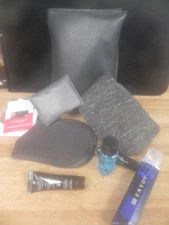 Vintage American Airlines Amenity Kit. First Class...TOILETRIES..THIS IS GROUND