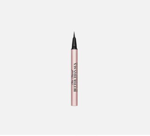 Too Faced Better Than Sex wasserfester flüssiger Eyeliner in tiefstem Schwarz