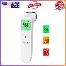 No-Touch Thermometer for Adults and Kids, 2 in 1 Forehead & Object Mode